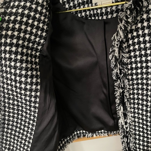 Kate Spade houndstooth tweed jacket - Picture 7 of 9